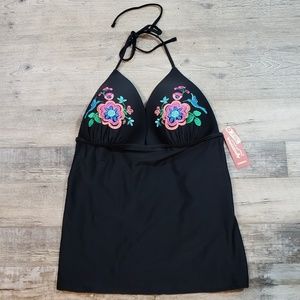 NWT Arizona Push up Swim top Size X Large